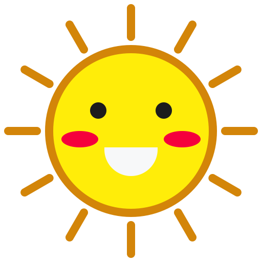 smiling sun