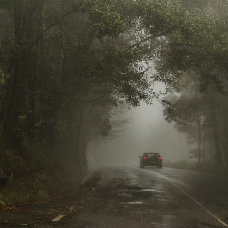 Car in the Fog