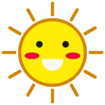 smiling sun